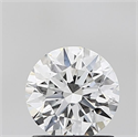 Del inventario de diamantes de laboratorio, 1.22 quilates, Redondo , Color F, claridad VS1 y certificado IGI