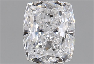 Foto Diamante Natural 0.34 quilates, Del cojín , Color D, claridad VVS1 y certificado GIA de