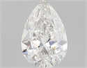 Diamante Natural 1.01 quilates, De pera , Color H, claridad I1 y certificado GIA