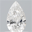 Natural Diamond 0.41 Carats, Pear with  Cut, E Color, VVS1 Clarity and Certified by GIA