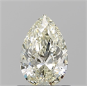 Diamante Natural 0.74 quilates, De pera , Color L, claridad VVS1 y certificado GIA