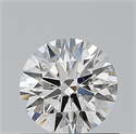Diamante Natural 0.64 quilates, Redondo , Color H, claridad SI1 y certificado GIA