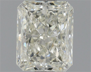Picture of Natural Diamond 0.90 Carats, Radiant with  Cut, I Color, SI2 Clarity and Certified by HRD