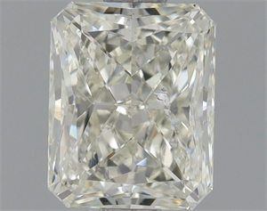 Picture of Natural Diamond 0.90 Carats, Radiant with  Cut, I Color, SI2 Clarity and Certified by HRD