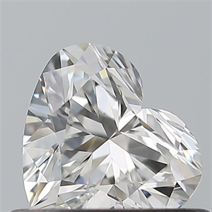 Picture of Natural Diamond 0.42 Carats, Heart with  Cut, G Color, VVS1 Clarity and Certified by GIA