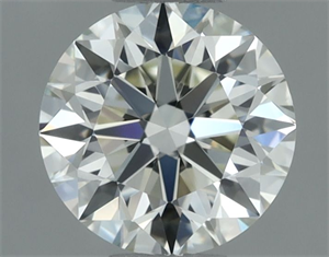 Picture of Natural Diamond 0.70 Carats, Round with Excellent Cut, J Color, VVS1 Clarity and Certified by IGI