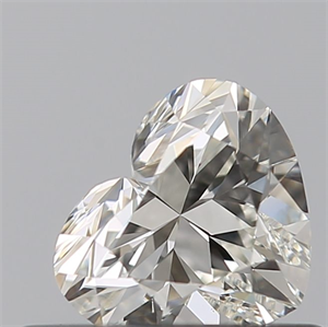 Picture of Natural Diamond 0.50 Carats, Heart with  Cut, J Color, VVS1 Clarity and Certified by GIA
