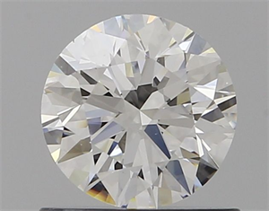 Picture of Natural Diamond 0.70 Carats, Round with Excellent Cut, F Color, VS1 Clarity and Certified by GIA