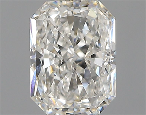 Picture of Natural Diamond 0.81 Carats, Radiant with  Cut, H Color, SI1 Clarity and Certified by GIA