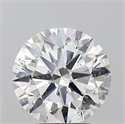 Natural Diamond 3.01 Carats, Round with Excellent Cut, D Color, SI2 Clarity and Certified by GIA