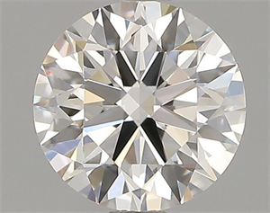 Picture of Natural Diamond 0.50 Carats, Round with Excellent Cut, H Color, VVS1 Clarity and Certified by GIA