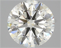 Diamante Natural 2.33 quilates, Redondo , Color I, claridad IF y certificado IGI