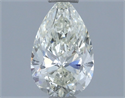 Natural Diamond 0.81 Carats, Pear with  Cut, I Color, SI1 Clarity and Certified by IGI