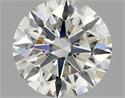 Del inventario de diamantes de laboratorio, 1.10 quilates, Redondo , Color G, claridad VVS2 y certificado IGI