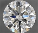 Natural Diamond 1.00 Carats, Round with Excellent Cut, E Color, VS2 Clarity and Certified by IGI