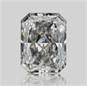 Diamante Natural 0.55 quilates, Radiante , Color H, claridad VVS2 y certificado GIA