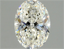 Natural Diamond 1.00 Carats, Oval with  Cut, I Color, VS1 Clarity and Certified by GIA