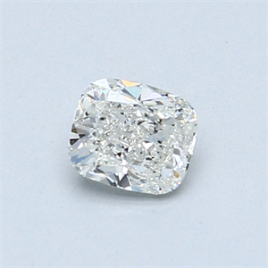 Picture of 0.50 Carats, Cushion Diamond with  Cut, I Color, SI1 Clarity and Certified by GIA