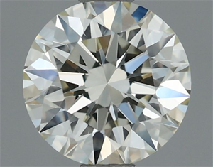 Picture of Natural Diamond 0.72 Carats, Round with Excellent Cut, K Color, VVS1 Clarity and Certified by IGI