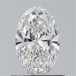 Picture of Natural Diamond 0.60 Carats, Oval with  Cut, E Color, VS1 Clarity and Certified by GIA