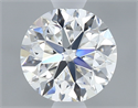 Natural Diamond 0.70 Carats, Round with Very Good Cut, G Color, VVS2 Clarity and Certified by GIA