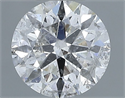 Natural Diamond 0.81 Carats, Round with Excellent Cut, G Color, SI2 Clarity and Certified by IGI