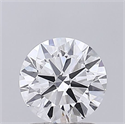 Lab Grown Diamond 1.42 Carats, Round with Ideal Cut, E Color, VS1 Clarity and Certified by IGI