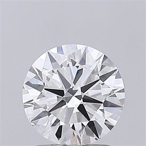 Picture of Lab Grown Diamond 1.42 Carats, Round with Ideal Cut, E Color, VS1 Clarity and Certified by IGI