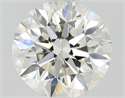 Natural Diamond 0.70 Carats, Round with Excellent Cut, I Color, VVS1 Clarity and Certified by GIA