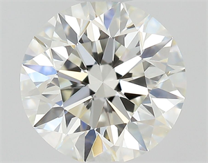 Picture of Natural Diamond 0.70 Carats, Round with Excellent Cut, I Color, VVS1 Clarity and Certified by GIA