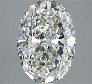 Picture of Natural Diamond 3.01 Carats, Oval with  Cut, I Color, VVS2 Clarity and Certified by GIA