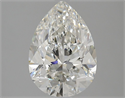 Diamante Natural 3.00 quilates, De pera , Color H, claridad SI1 y certificado GIA