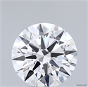 Lab Grown Diamond 2.01 Carats, Round with Excellent Cut, D Color, VVS2 Clarity and Certified by IGI