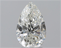 Diamante Natural 1.70 quilates, De pera , Color H, claridad SI1 y certificado GIA