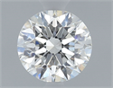 Natural Diamond 0.50 Carats, Round with Excellent Cut, F Color, VS2 Clarity and Certified by GIA