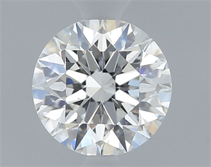Picture of Natural Diamond 0.50 Carats, Round with Excellent Cut, F Color, VS2 Clarity and Certified by GIA