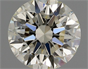 Natural Diamond 0.92 Carats, Round with Excellent Cut, L Color, VS2 Clarity and Certified by GIA