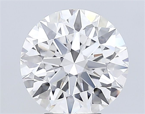 Picture of Lab Grown Diamond 5.05 Carats, Round with Ideal Cut, F Color, VS1 Clarity and Certified by IGI