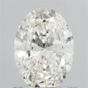 Foto Diamante Natural 1.00 quilates, Ovalado , Color I, claridad I1 y certificado IGI de