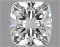 Natural Diamond 1.00 Carats, Cushion with  Cut, F Color, VVS1 Clarity and Certified by GIA