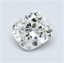 Natural Diamond 0.80 Carats, Cushion with  Cut, I Color, I1 Clarity and Certified by GIA