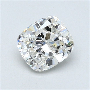 Picture of Natural Diamond 0.80 Carats, Cushion with  Cut, I Color, I1 Clarity and Certified by GIA