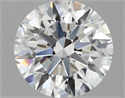 Del inventario de diamantes de laboratorio, 2.05 quilates, Redondo , Color F, claridad VVS2 y certificado IGI