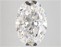 Natural Diamond 5.02 Carats, Oval with  Cut, D Color, FL Clarity and Certified by GIA