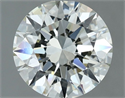 Natural Diamond 1.20 Carats, Round with Excellent Cut, L Color, SI2 Clarity and Certified by GIA