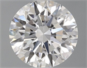 Lab Grown Diamond 1.10 Carats, Round with Excellent Cut, D Color, VS2 Clarity and Certified by GIA