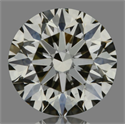 Natural Diamond 0.72 Carats, Round with Very Good Cut, L Color, VS2 Clarity and Certified by GIA