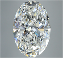 Natural Diamond 8.07 Carats, Oval with  Cut, G Color, VS1 Clarity and Certified by GIA