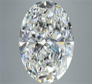 Picture of Natural Diamond 8.07 Carats, Oval with  Cut, G Color, VS1 Clarity and Certified by GIA