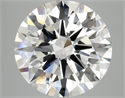 Lab Grown Diamond 6.20 Carats, Round with Ideal Cut, E Color, VS1 Clarity and Certified by IGI